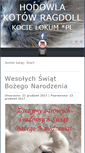 Mobile Screenshot of hodowla-ragdoll.pl